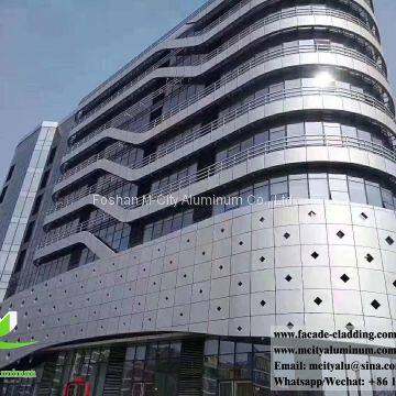 China factory 3mm aluminum solid cladding for wall facade external metal panels