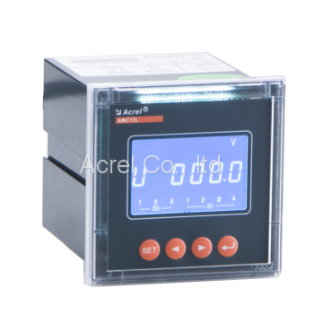 AMC72L-AV-C Single Phase Digital Voltage Energy Meter With RS485