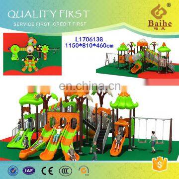 Baihe Children Plastic Outdoor Long Playground Equipment Slide photo-2