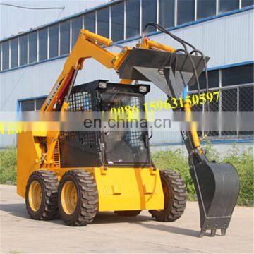 Utility Chinese Hysoon Skid Steer Loader 700kg photo-5