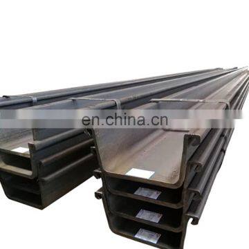 Cold Rolled Manufacturers China Material Cost Steel Sheet Piles Supplier