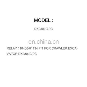 DIESEL ENGINE PARTS BRACKET PREHEAT RELAY 110406-01134 FIT FOR CRAWLER EXCAVATOR DX230LC-9C