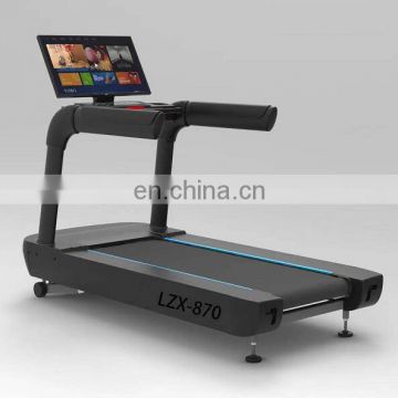 LZX fitness Gym Cardio Equipment Fashion Sports body Treadmill with TV for walking and running