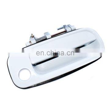 Outside Outer Exterior Door Handle Passenger Side Front Right White For Toyota