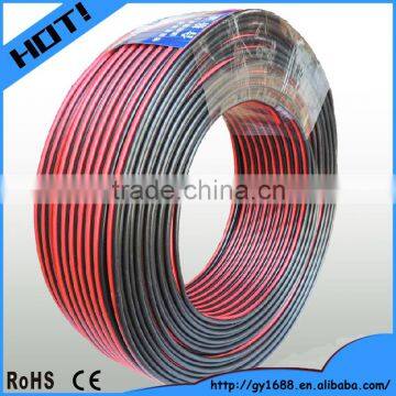 Black and red pvc coated solar cable wire