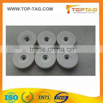 Printable plastic ABS round shape 860-960Mhz uhf rfid laundry tag