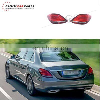 C class W205 rear lights fit for old to new 2019year style tail lights