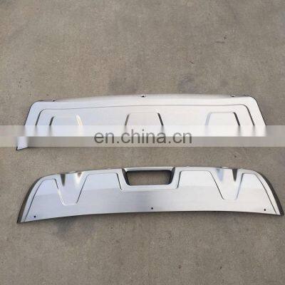 auto parts kit guard stainless steel front and rear bumper diffuser guard for nisan QASHQAI 2016+