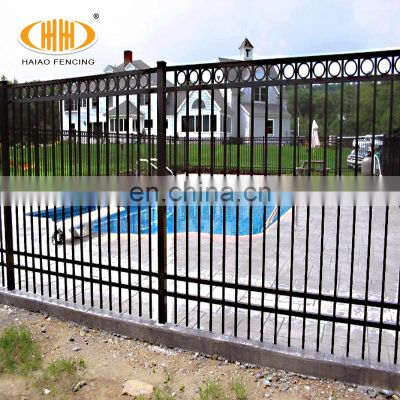 Privacy decorative fence screen wrought iron fence panels