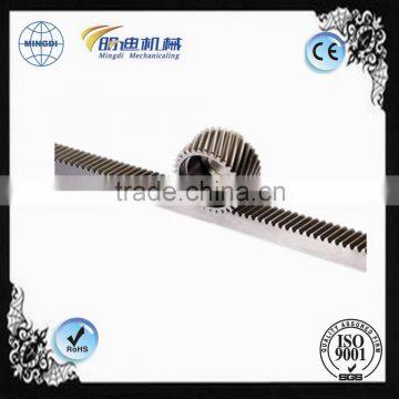 changzhou machinery gear rack specification M8 79*79*480 and pinion gear
