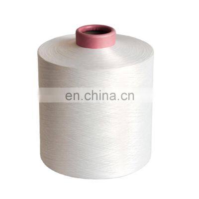 DTY China Factory Manufacturer 100% Polyester 150D/48F SD NIM RW White Polyester Textured Yarn for Knitting and Weaving