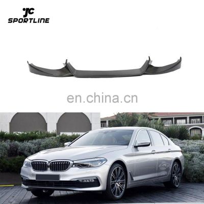 Carbon Fiber G30 Front Diffuser Lip for BMW 530i 540i Base Sedan 4-Door 2018 2019