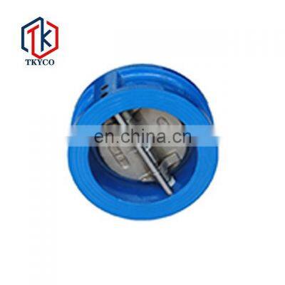 Tyco China Manufacturer Low Pressure Non Return Spring Dual Plate Wafer Type Check Valve