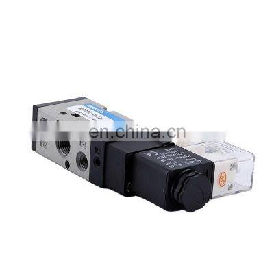 VF5220 DC12/24V AC24V/36/110/220V Double Electrical Control 5/2 Way G1/4 Miniature Solenoid Valve Pneumatic Solenoid Valve