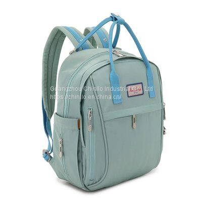 Fashion Korean Canvas Backpack Latest Style Durable Anti Theft Bag Multi Foldable Cheap Pregnant mother Backpack CLG18-1673