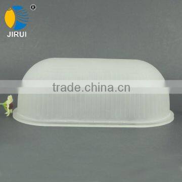 ellipse frosted glass lampshade