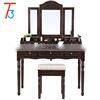 Chic Elegance Set Simple Design Dressing Table With Mirror photo-5