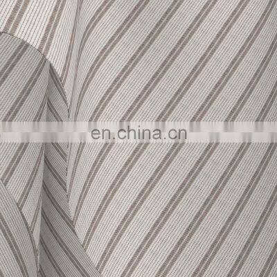 Best Selling Super Comfortable Linen Rayon Fabric Yarn Dyed Stripes For Garments photo-5