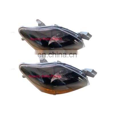 Factory Outlet Headlight Head Lamp Light Black Headlamp for Toyota Vios Yaris Vitz 2008-2013 USA