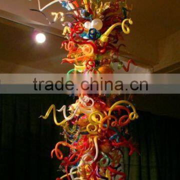 Latest Style Glass Chandelier Glass Sculpture