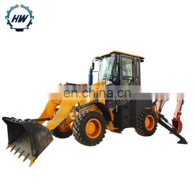 Best price Hengwang backhoe loader mini digger loader