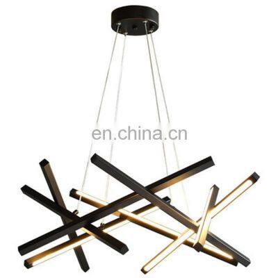 Modern Round Tree Branch Chandeliers Simple Living Room Restaurant Exhibition Hall LED Pendant Light