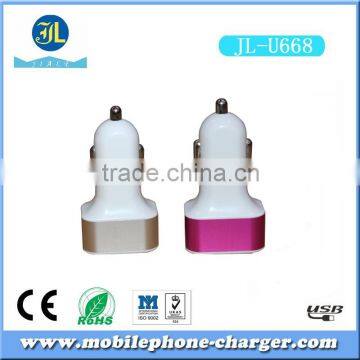 2016 Factory OEM ODM 12v Usb Charger Car Triple Usb Charger photo-5