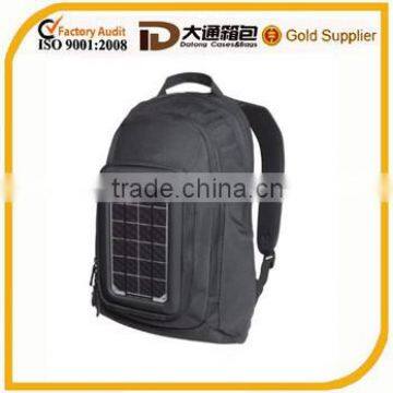 waterproof solar panel dynamo school bag