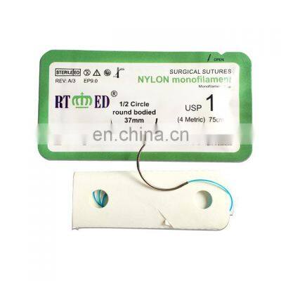 Cheap Medical Sterile Surgical Nylon Suture With Needle photo-5