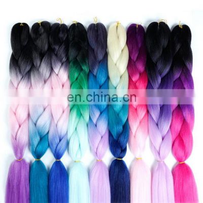 Wholesale Women In Stock Amazon Fashion Jumbo Synthetic Braiding Hair