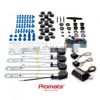 Power window kit for 4 windows
