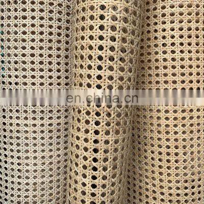 High Quality 14 Inches Wide Bleached Rattan Roll Natual Ratan Cane Webbing for Furniture Chair