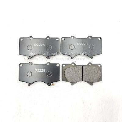 D976 D2228M 04465-35290 High Quality Auto Brake Pads for LEXUS TOYOTA Semi-Metallic Brake Pad Supplier photo-3