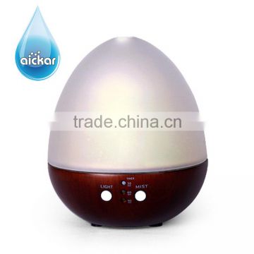 High Quality Glass And Wood Matiral Aromatherapy Mist Diffuser For Large Rooms