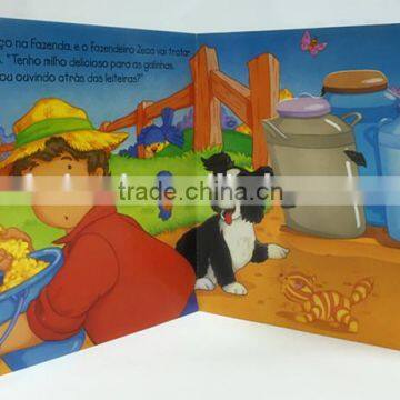 FDT customized low price high quality voice recordable hardcover book with sound module