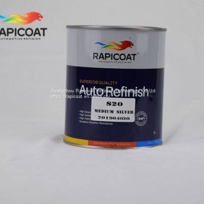 1k Basecoat Colors Tinters Base Spray Coats Pearl Car Masterbatch Silver Paints photo-4