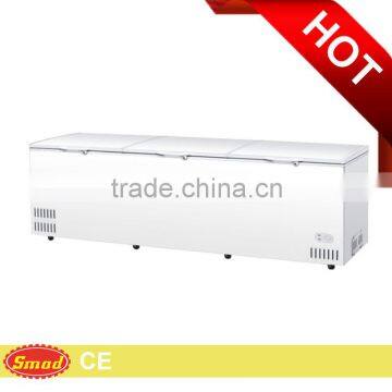 1600L-4200liters large capacity 3 door chest freezers