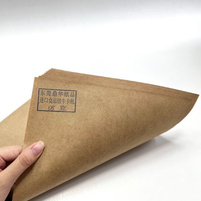 Kraft Corrugated Cardboard Russian Raw Material Brown Kraft Liners