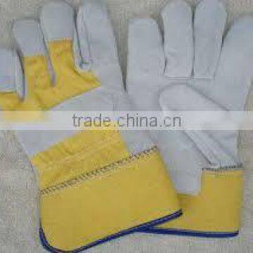 Split Leather Safety Gloves photo-4