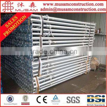 Construction heavy duty support galvanized props ( Real Factory in Tianjin )