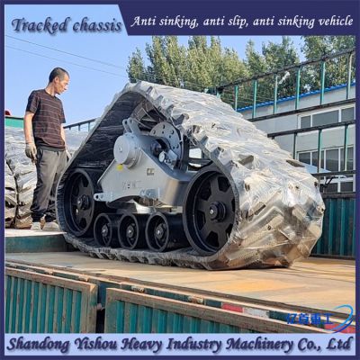 915 tracked chassis with heavy-duty vehicle customization for high load-bearing capacity