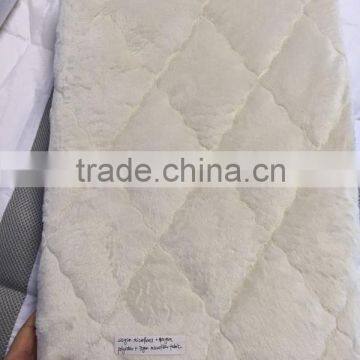 Micro fleece tpu coated waterproof fabric for mattress protector