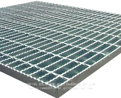 Hot galvanized ZINC Bar grating.Hot dip galvanized bar steel grating .Top quality China golden supplier steel grating factory