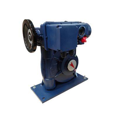 Electric modulating air damper with quarter turn actuator A+RS100F30ZH