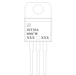 JST20A-800CW  20A TRIAC   JIEJIE MICROELECTRONICS