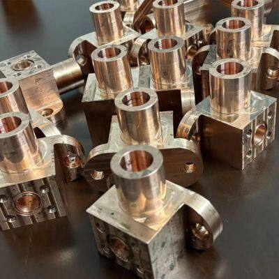 Нержавеющая латунь H59H62, медный стержень T2, медный втулка, индивидуальное механическое обработка