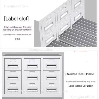 Paraffin Block Storage Cabinet for Raleigh Research Triangle Labs | 14 Drawer High Density System | Smooth Ball Bearing Slides & Labels photo-5