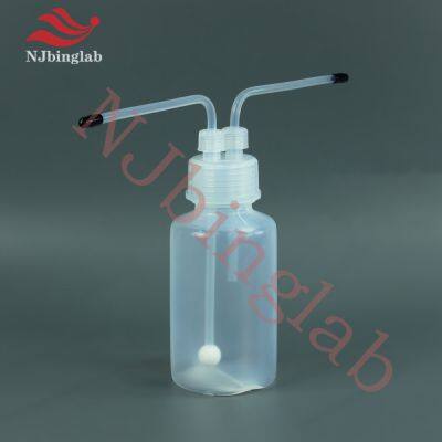 500ml PFA Gas Wash Bottle Laboratory Gases Purification Integrated Cap Bottle