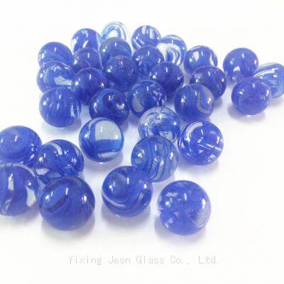 Wholesale Glass Beads Marbles 16mm 25mm Colorful Glass Beads Fishbowl Decorative Beads Craft Ball photo-4