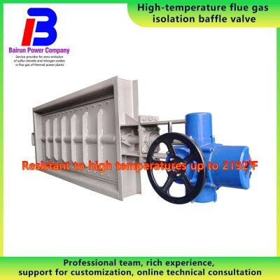 Дымовые заслонки для российских теплоэлектростанций